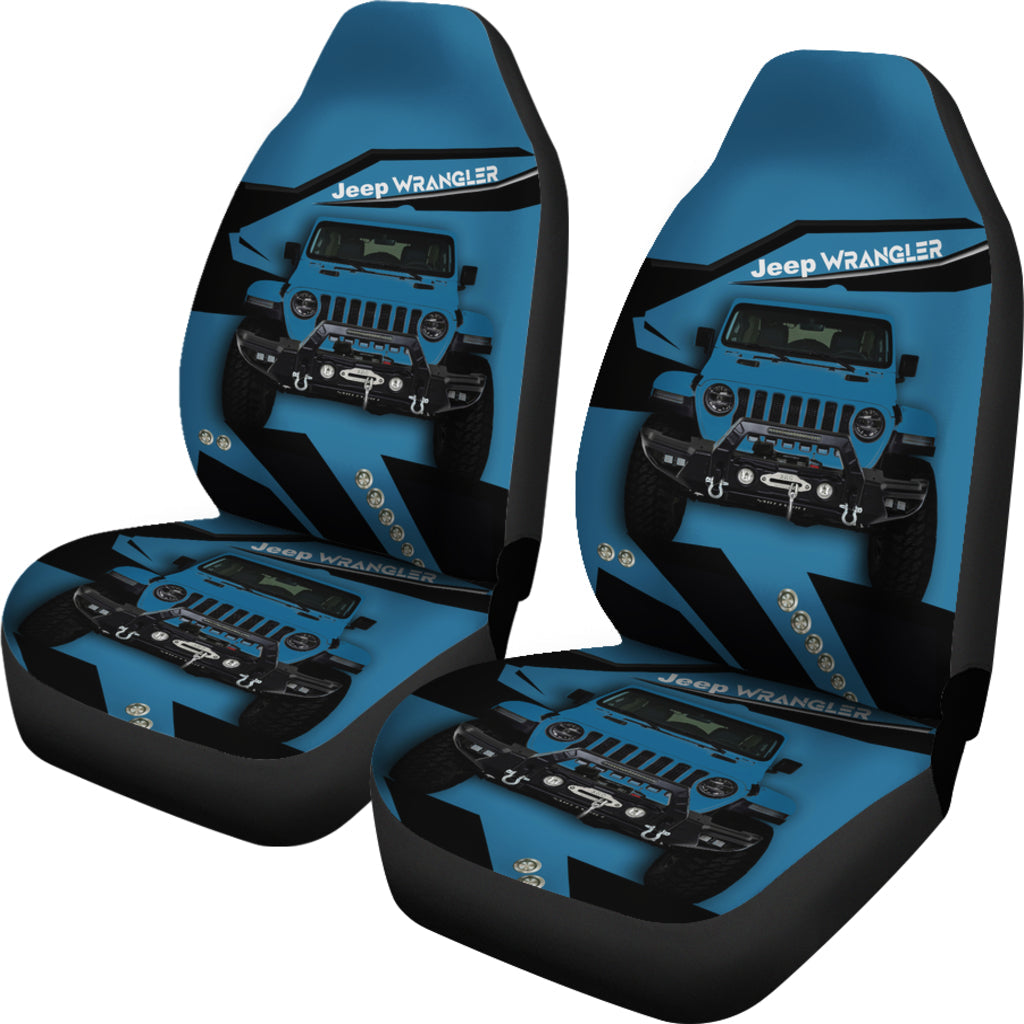 Jeep Blue Car Seat Covers