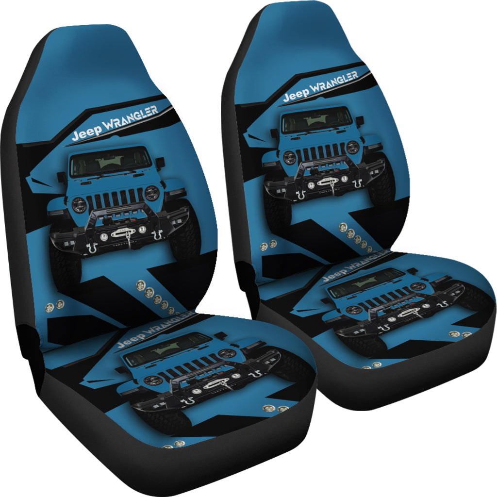 Jeep Blue Car Seat Covers
