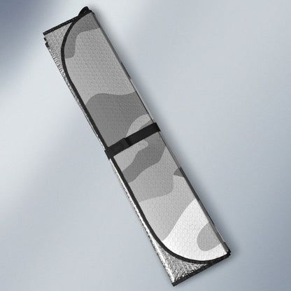 Jeep Camo Grey Color Car Auto Sunshades