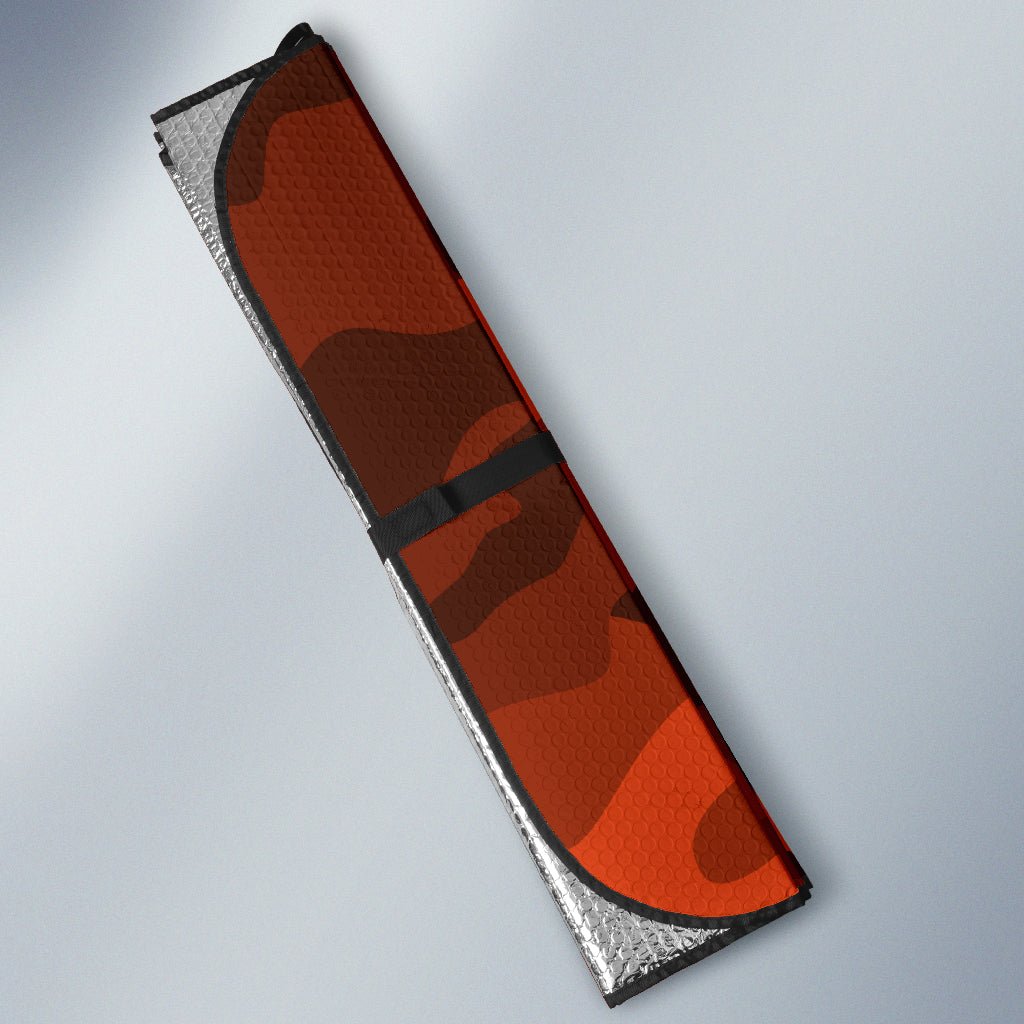 Jeep Camo Orange Color Car Auto Sunshades