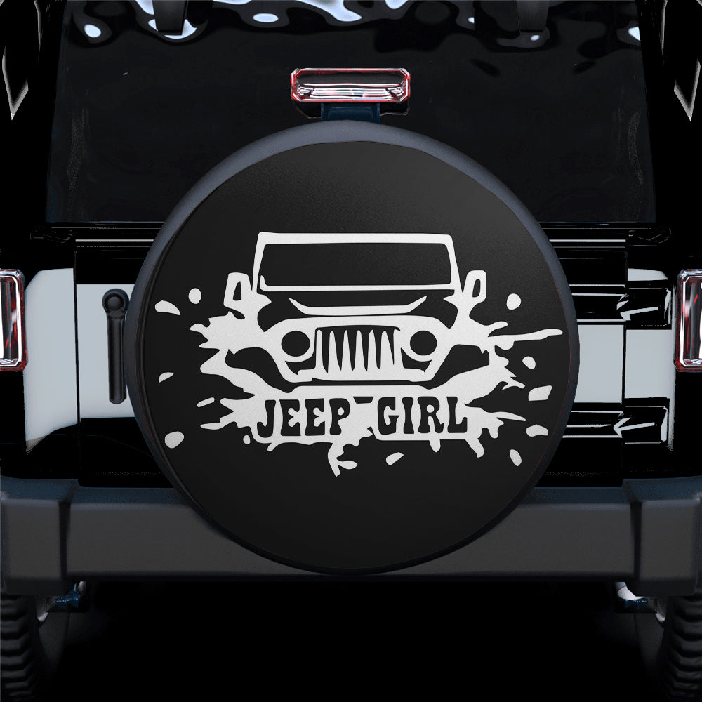 Jeep Girl Car Spare Tire Cover