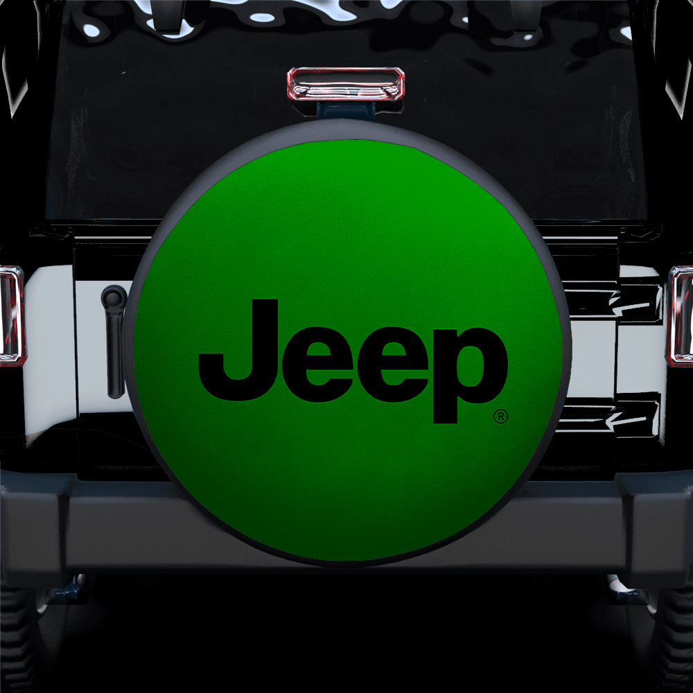 Jeep Green Car Spare Tire Cover