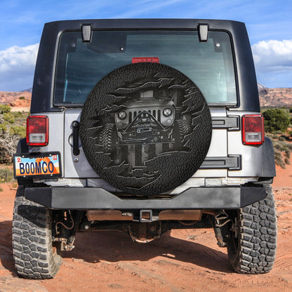 Jeep Inside Jeep Car Spare Tire Cover
