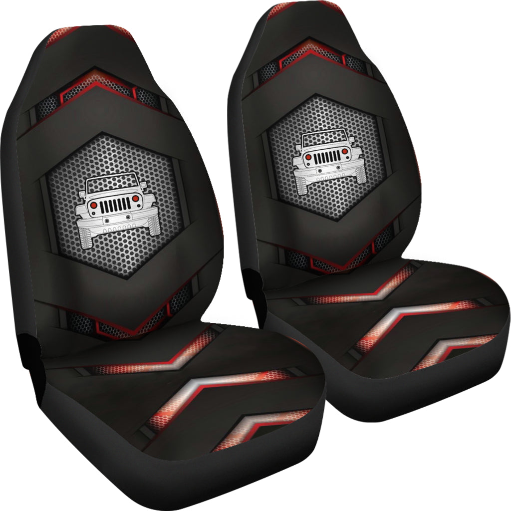 Jeep Iron Premium Car Seat Cover