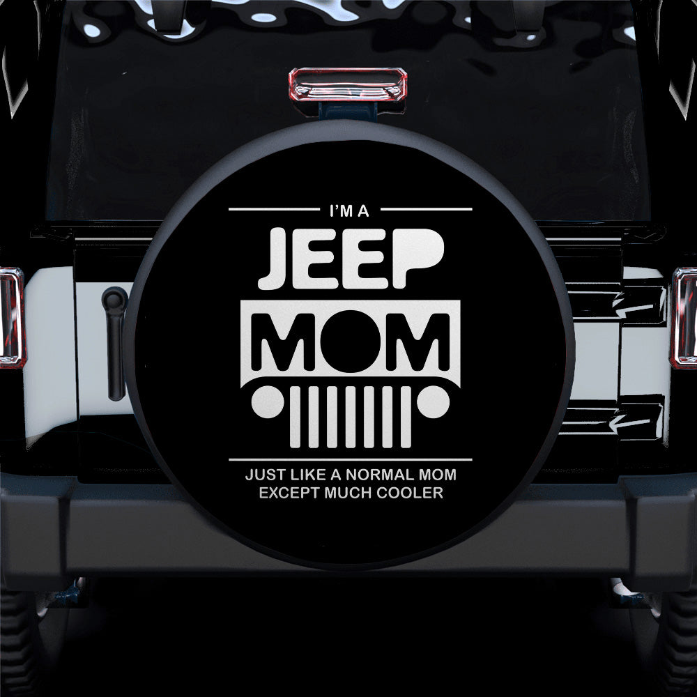 Jeep Mom Car Spare Tire Cover
