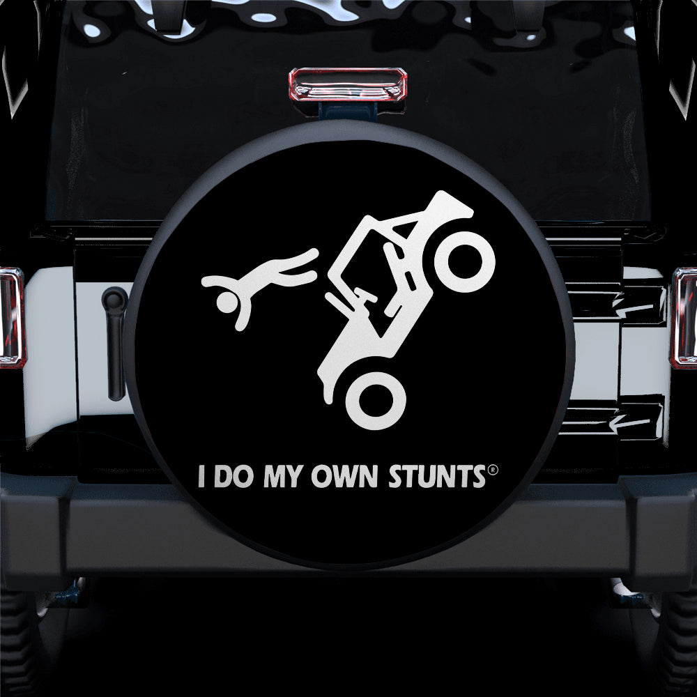 Jeep My Own Stunts Square Car Spare Tire Cover