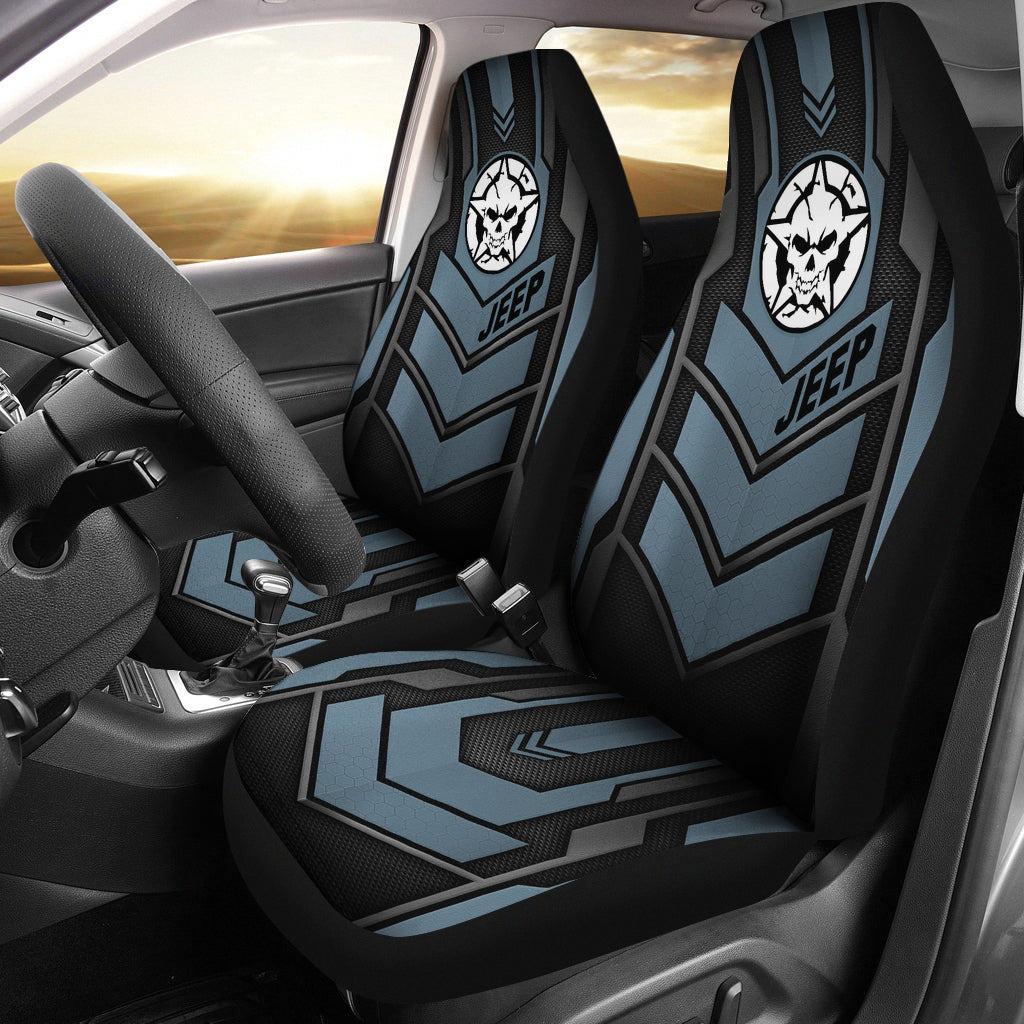 Jeep Skull Anvil Car Seat Covers Car Accessories Ci220602-18