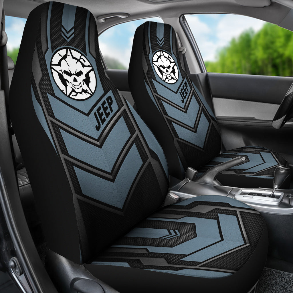 Jeep Skull Anvil Car Seat Covers Car Accessories Ci220602-18