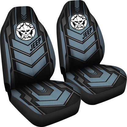 Jeep Skull Anvil Car Seat Covers Car Accessories Ci220602-18