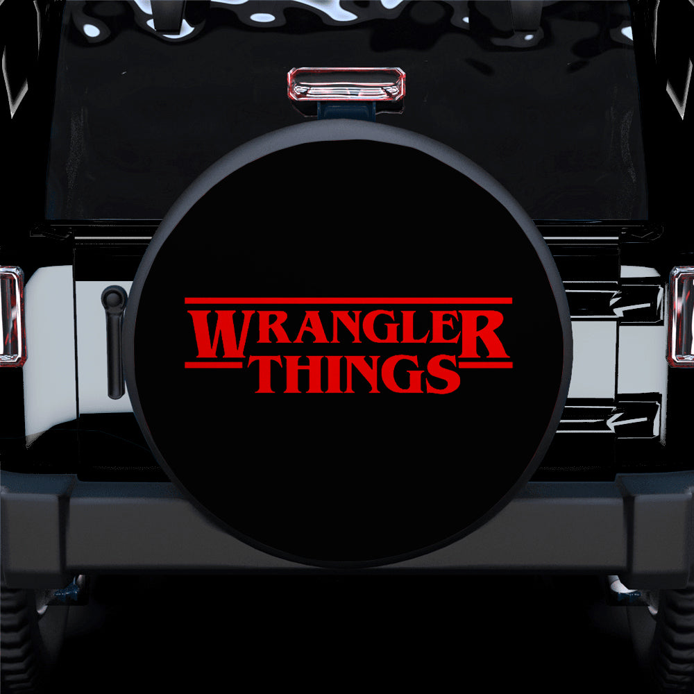 Jeep Wrangler Things Car Spare Tire Cover
