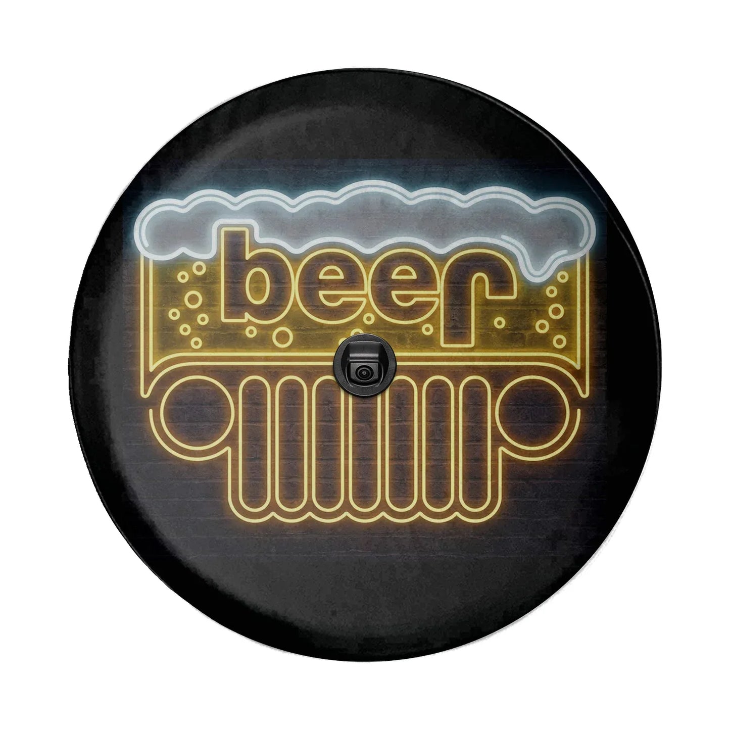 Beer Jeep Spare Tire Cover - PersonalizedFury