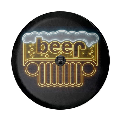 Beer Jeep Spare Tire Cover - PersonalizedFury
