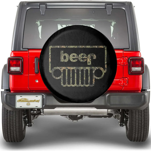 Jeep Beer Square Tire Cover – Hunting Jeep Accessories - PersonalizedFury