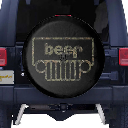 Jeep Beer Square Tire Cover – Hunting Jeep Accessories - PersonalizedFury