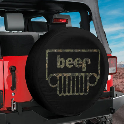Jeep Beer Square Tire Cover – Hunting Jeep Accessories - PersonalizedFury