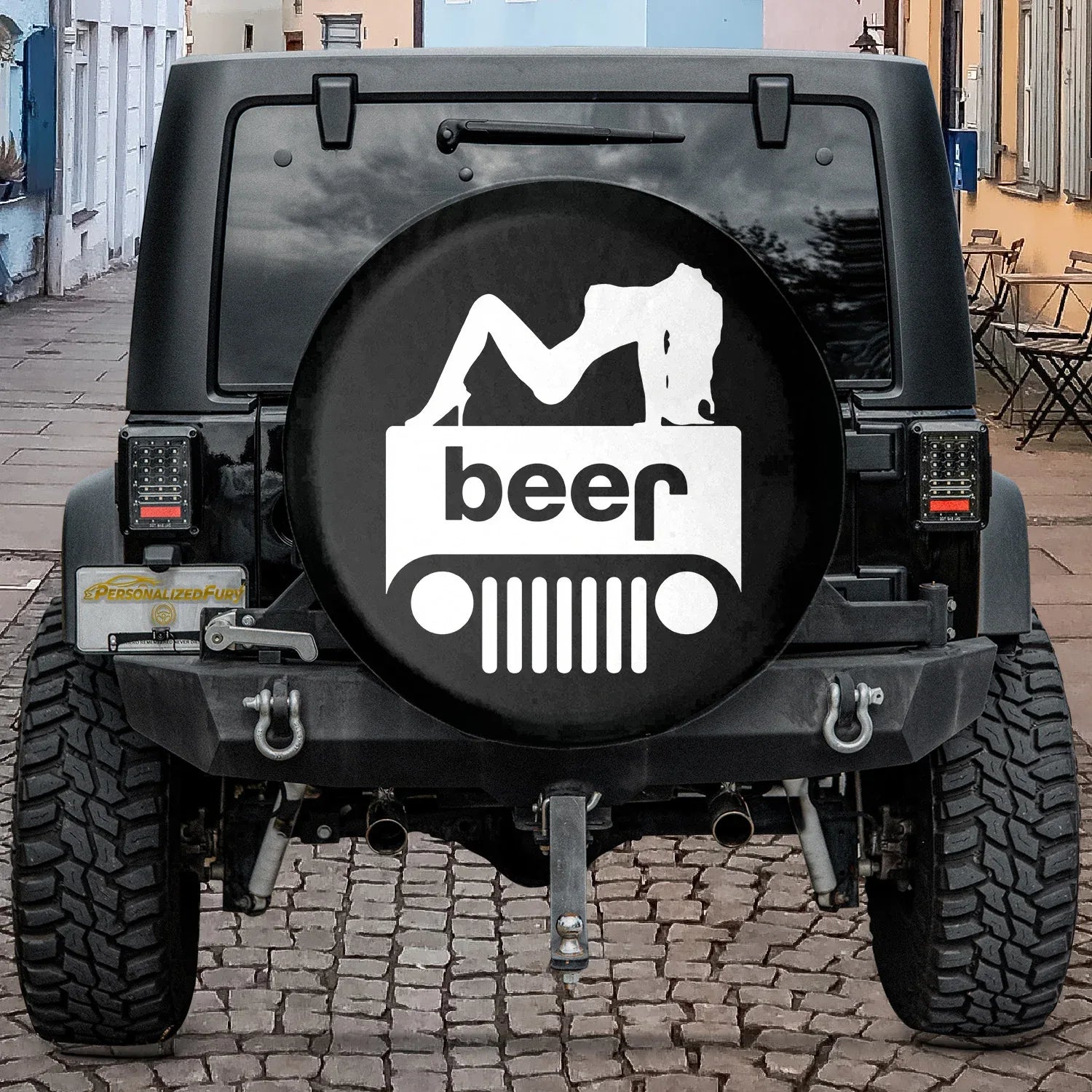 Jeep Beer Square Tire Cover Accessories – Sexy Girl Beer - PersonalizedFury