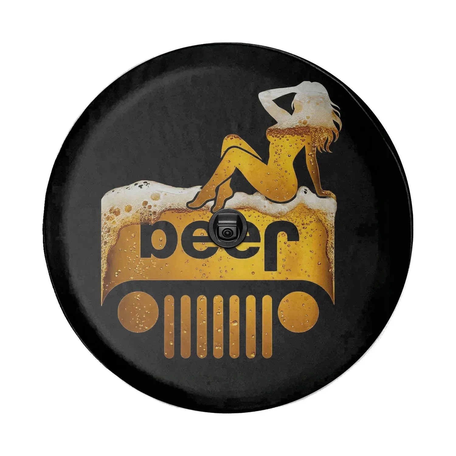 Jeep Beer Square Tire Cover – Funny Jeep Sexy Girl Accessories - PersonalizedFury