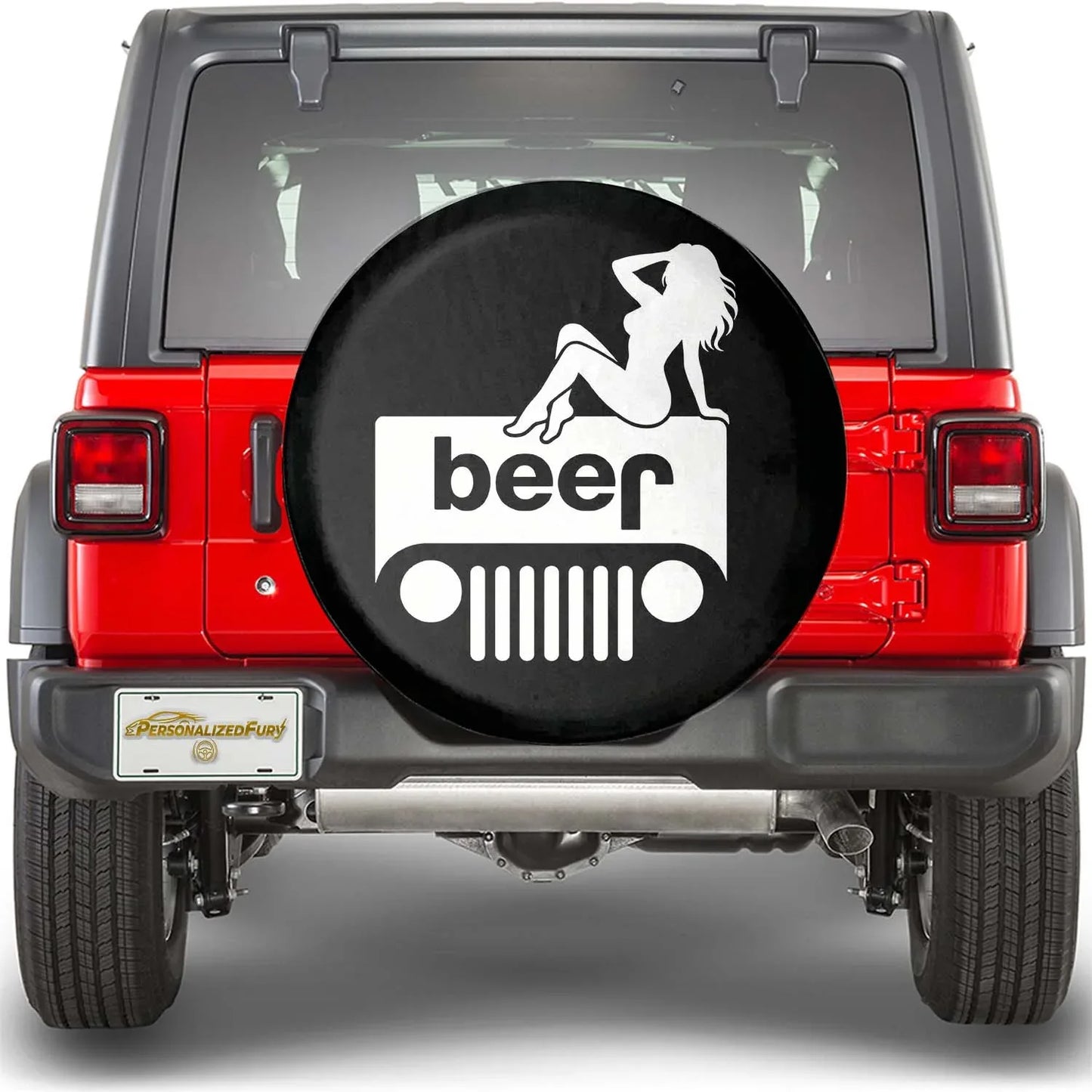 Jeep Beer Square Tire Cover – Funny Sexy Girl Jeep Accessories - PersonalizedFury