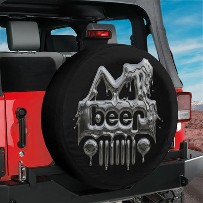 Funny Jeep Beer Square Tire Cover – Sexy Girl Jeep Accessories - PersonalizedFury