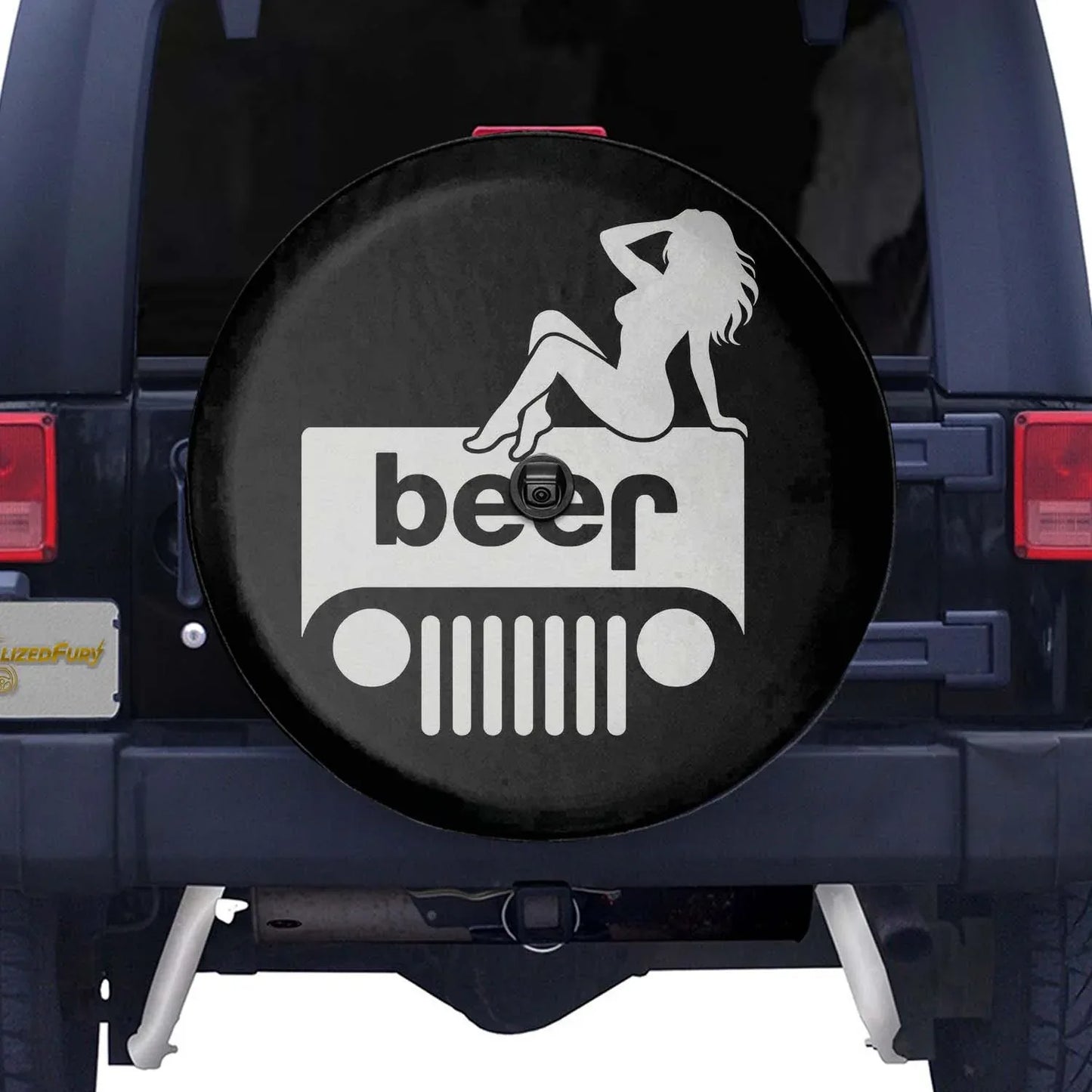 Jeep Beer Square Tire Cover – Funny Sexy Girl Jeep Accessories - PersonalizedFury