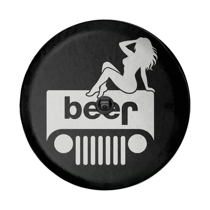 Jeep Beer Square Tire Cover – Funny Sexy Girl Jeep Accessories - PersonalizedFury