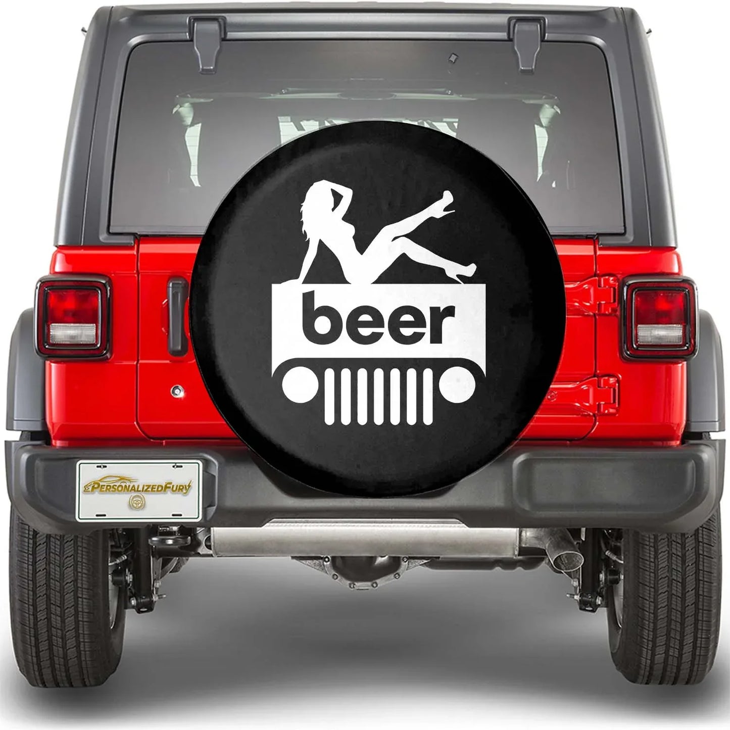 Jeep Beer Square Tire Cover – Sexy Girl Jeep Accessories - PersonalizedFury