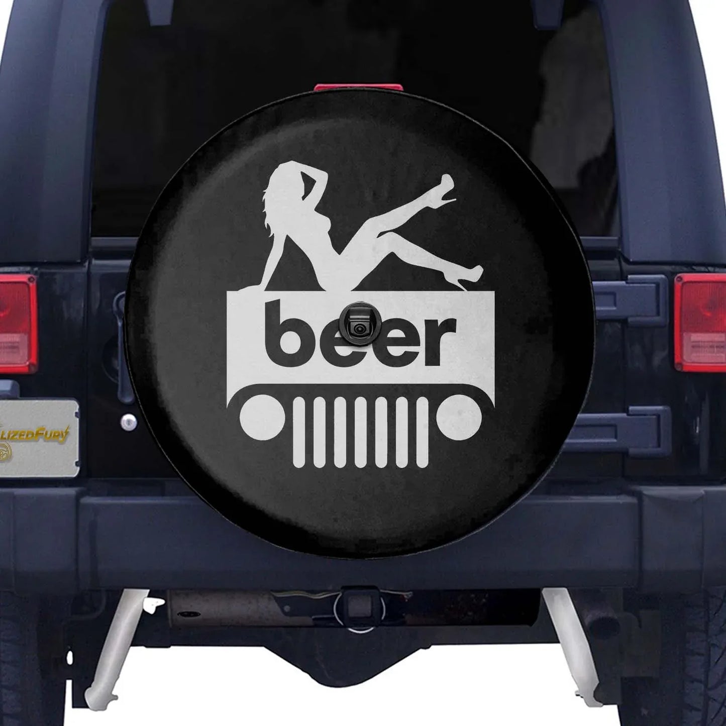 Jeep Beer Square Tire Cover – Sexy Girl Jeep Accessories - PersonalizedFury