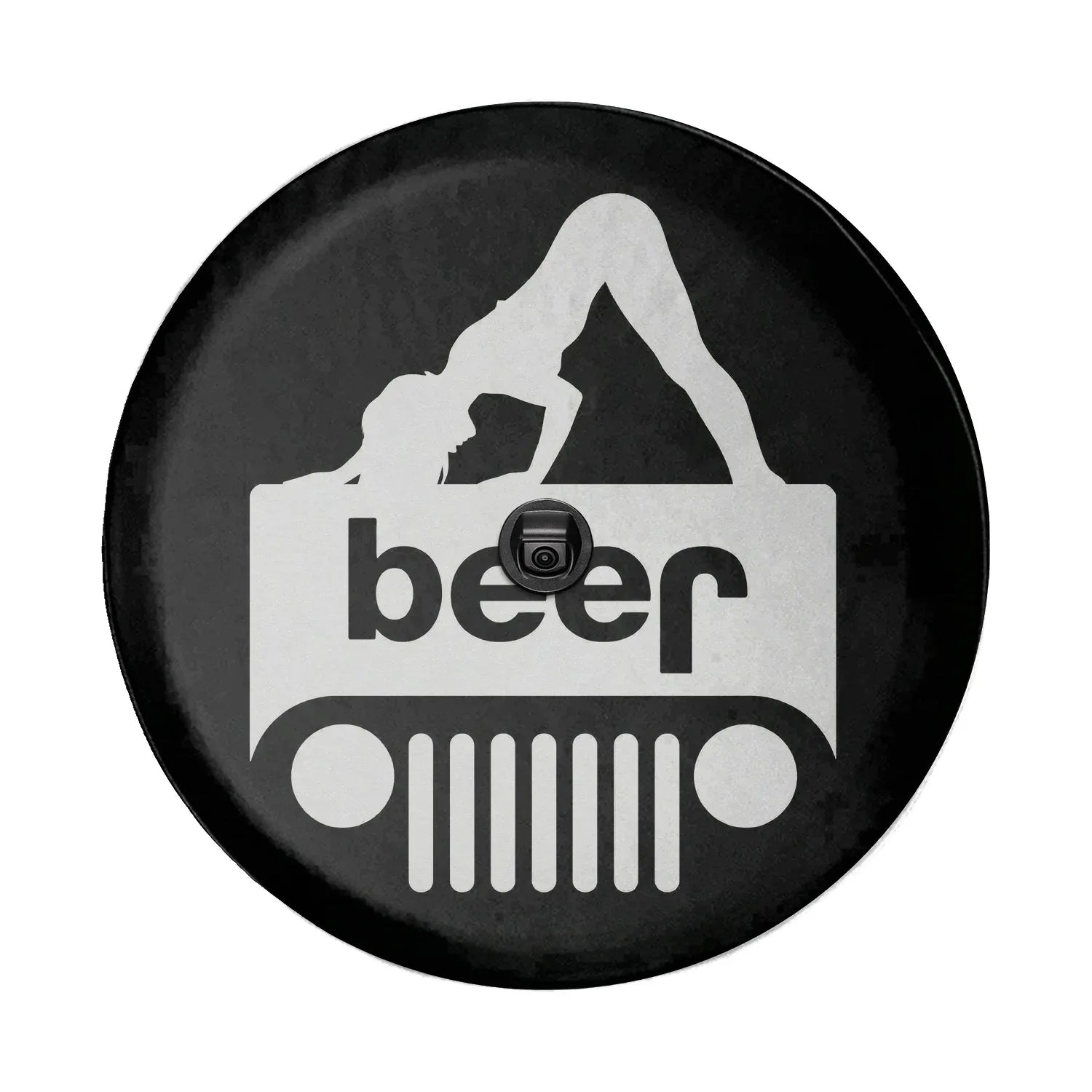 Jeep Beer Square Tire Cover – Sexy Girl Jeep Design - PersonalizedFury
