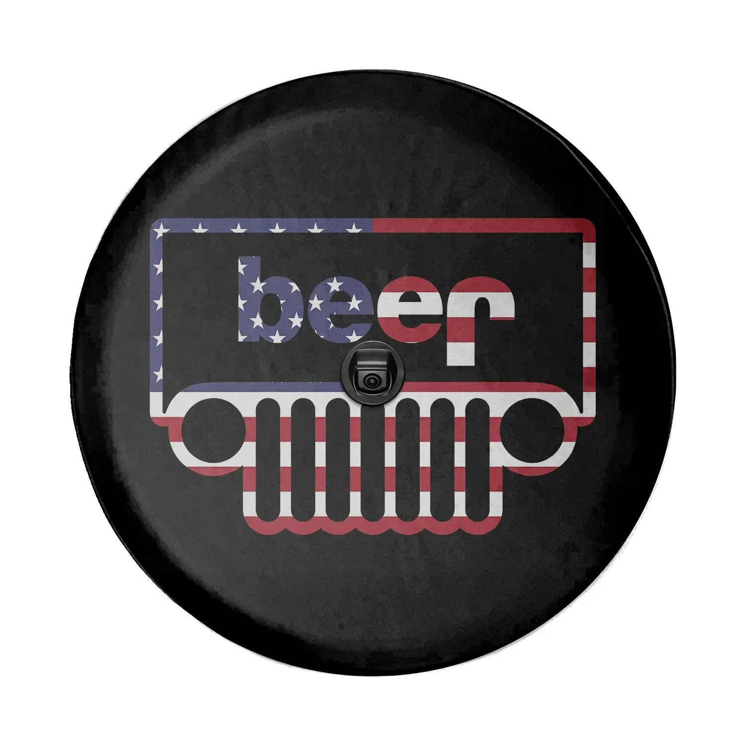 Jeep Beer Square Tire Cover – USA Flag Jeep Accessories - PersonalizedFury