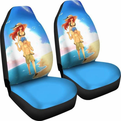 Jellal Erza Fairy Tail Car Seat Covers Universal Fit 051312