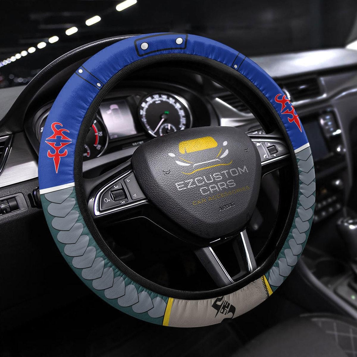 Jellal Fernandes Fairy Tail Anime Steering Wheel Cover