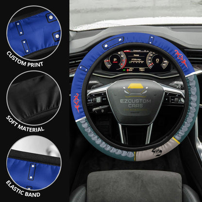 Jellal Fernandes Fairy Tail Anime Steering Wheel Cover