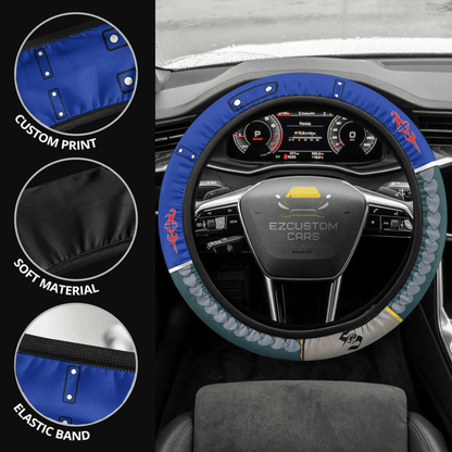 Jellal Fernandes Fairy Tail Anime Steering Wheel Cover