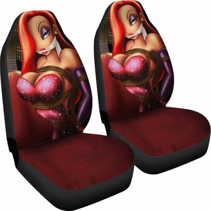 Jessica Rabbit Big Boobs Car Seat Covers Universal Fit 051012