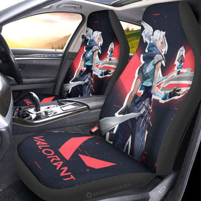 Jett Car Seat Covers Custom Valorant Agent