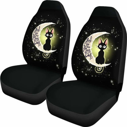 Jiji Cat Kiki'S Delivery Service Car Seat Covers Universal Fit 051012