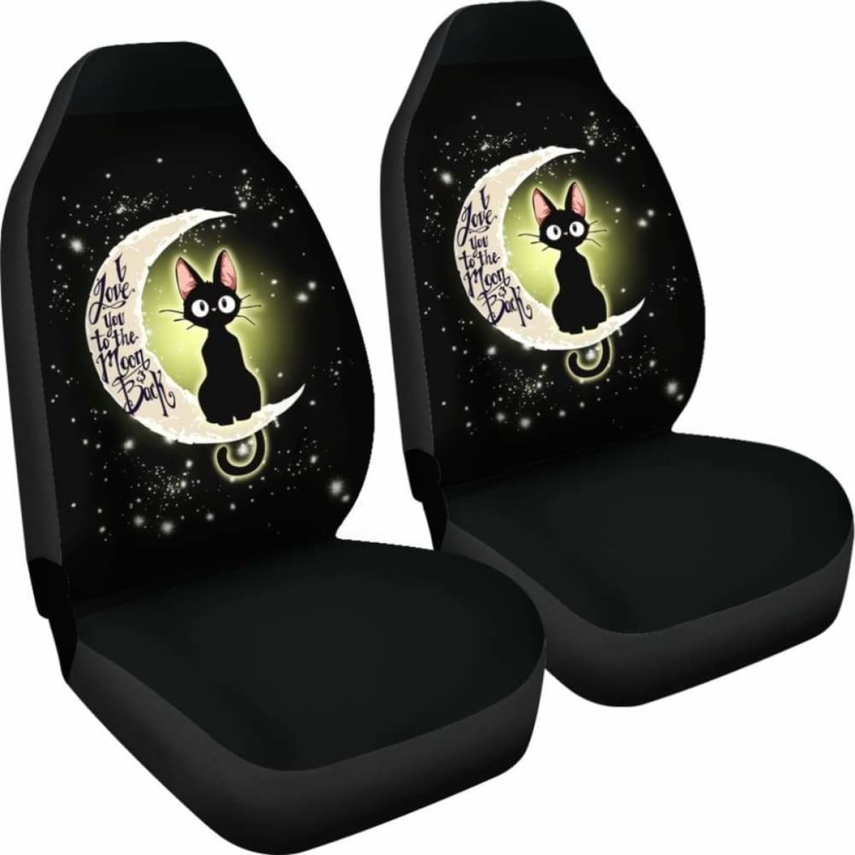Jiji Cat Kiki'S Delivery Service Car Seat Covers Universal Fit 051012