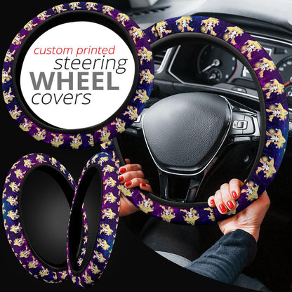 Jirachi Anime Custom Car Steering Wheel Cover