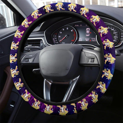 Jirachi Anime Custom Car Steering Wheel Cover