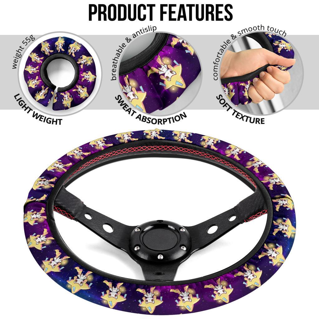 Jirachi Anime Custom Car Steering Wheel Cover