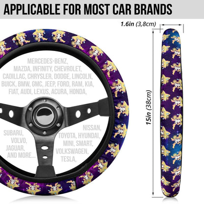 Jirachi Anime Custom Car Steering Wheel Cover