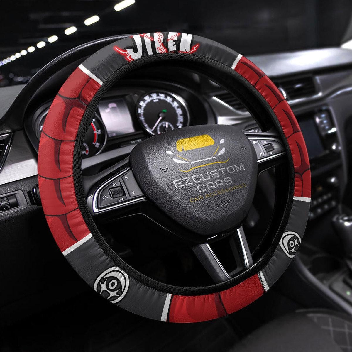 Jiren Dragon Ball Anime Steering Wheel Cover Custom Anime Car Accessories