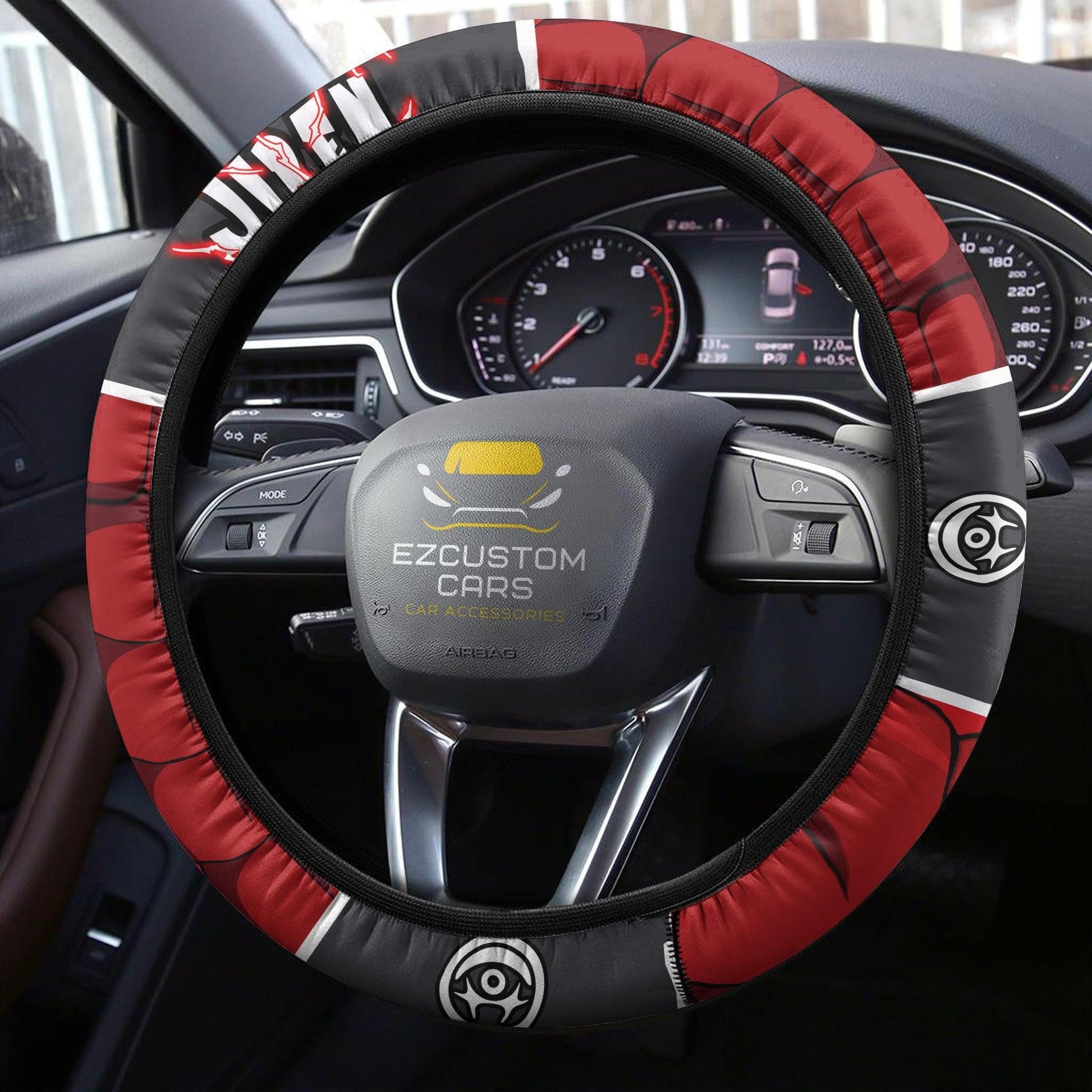 Jiren Dragon Ball Anime Steering Wheel Cover Custom Anime Car Accessories