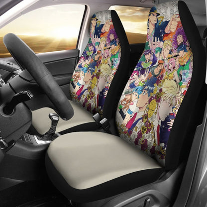 JoJo's Bizarre Adventure Car Seat Covers Manga Fan Gift Universal Fit 210212