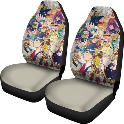 JoJo's Bizarre Adventure Car Seat Covers Manga Fan Gift Universal Fit 210212