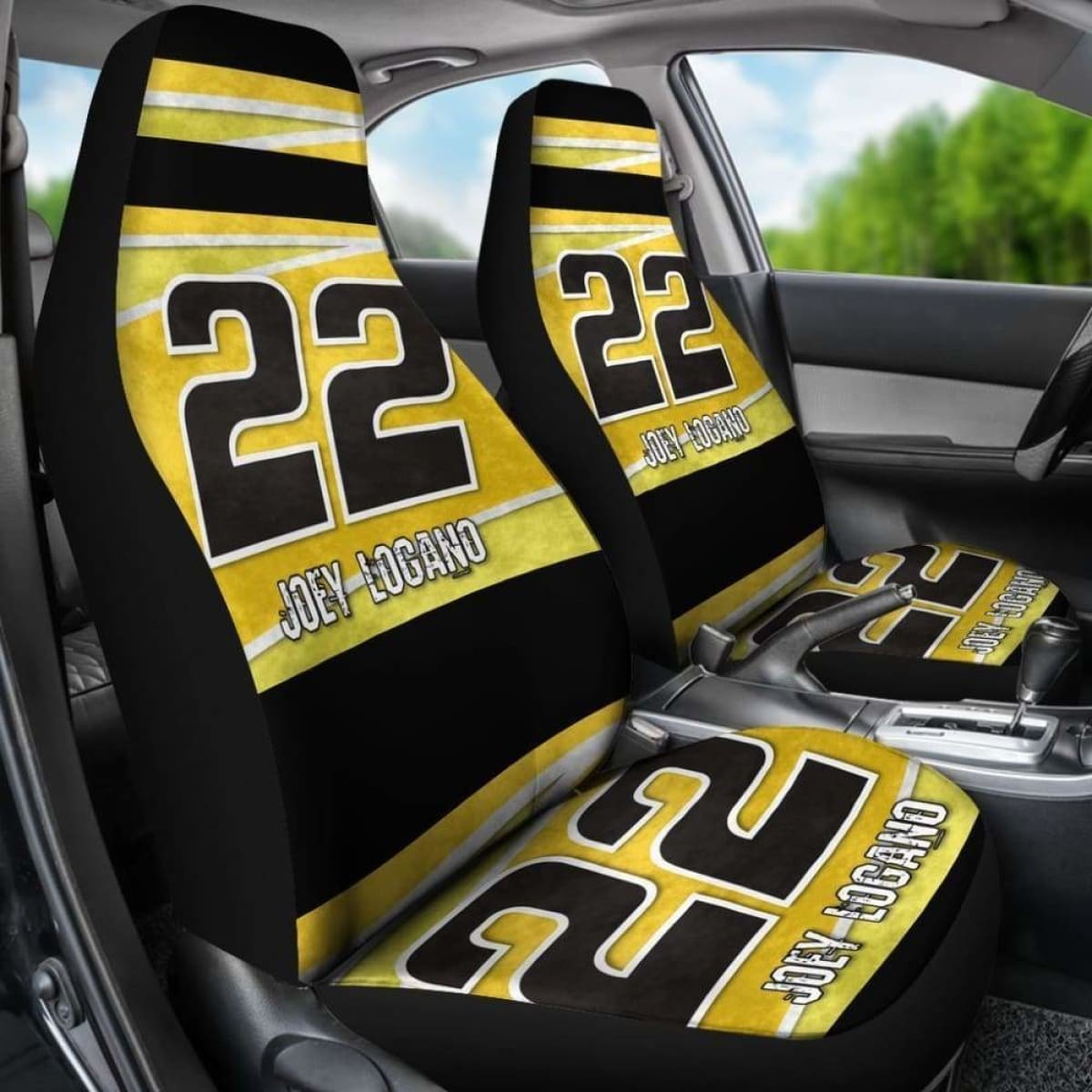 Joey Logano Car Seat Covers Universal Fit 051012