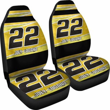 Joey Logano Car Seat Covers Universal Fit 051012