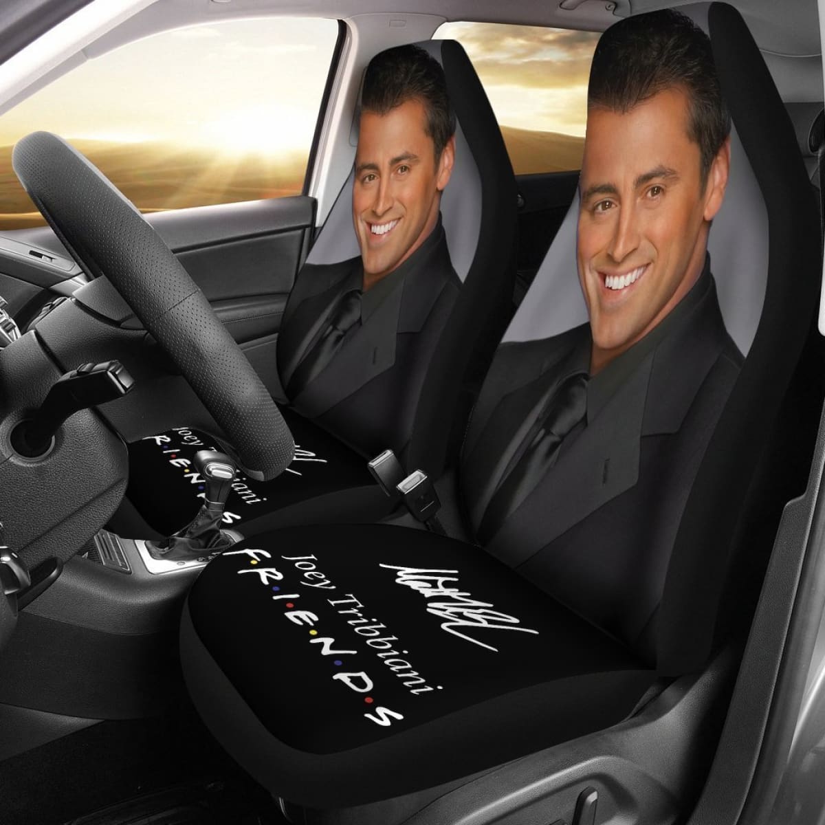 Joey Tribbiani Signature Friends Tv Show Car Seat Covers Mn04 Universal Fit 225721