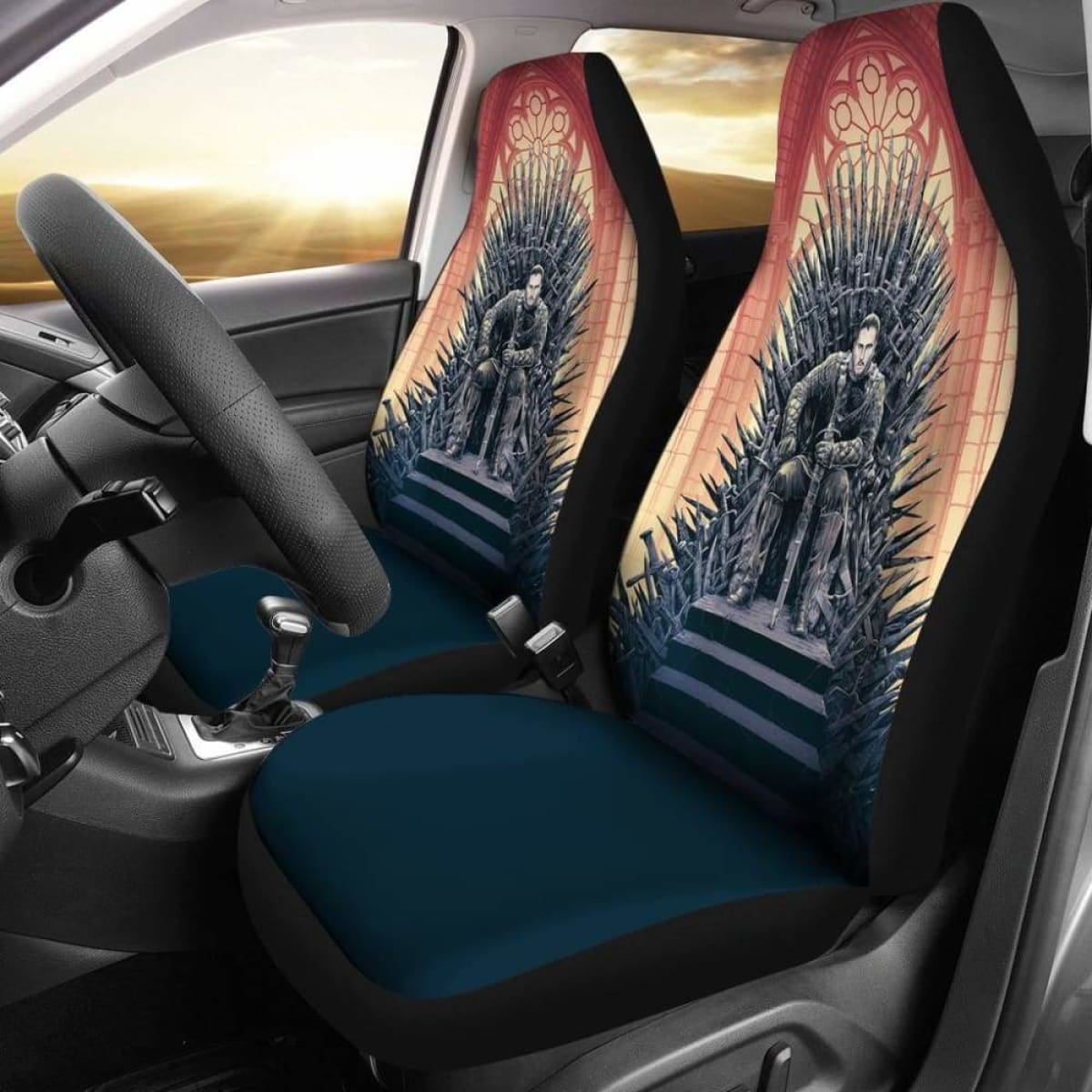 John Snow King Car Seat Covers Universal Fit 051012