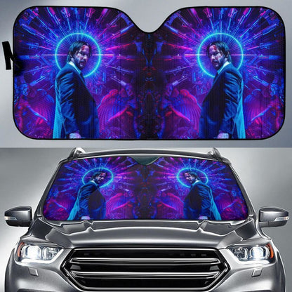 John Wick Auto Window Sun Shade For Fan Nh07 Universal Fit 111204